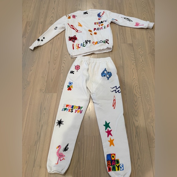 Mayfair x ISCREAMCOLOUR “somebody loves you” sweatsuit. - Picture 8 of 10